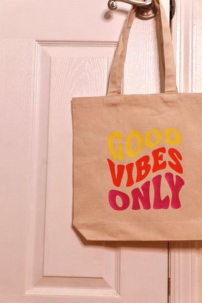Tote bag “Good Vibes only”