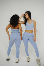 GRAY BLUE LEGGINGS