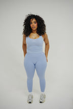GRAY BLUE LEGGINGS
