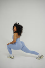 GRAY BLUE LEGGINGS