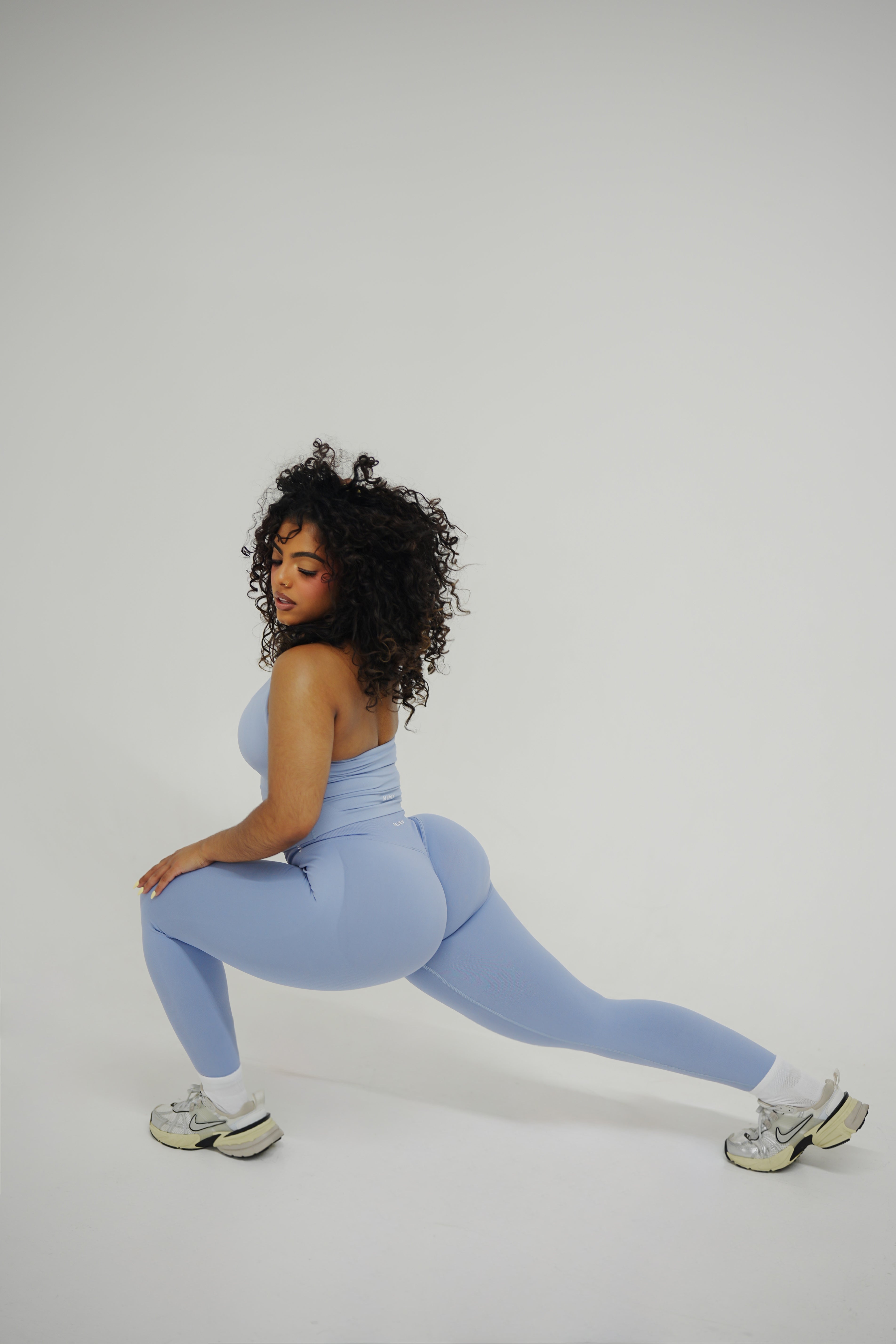 GRAY BLUE LEGGINGS